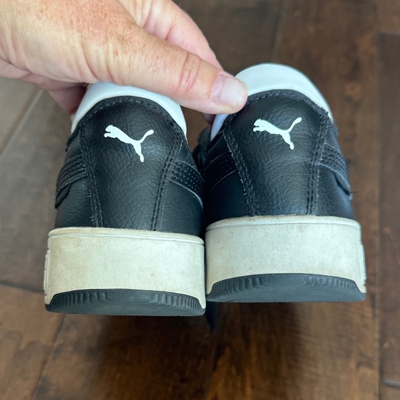 Puma Black and White Sneakers - Picture 3 of 7